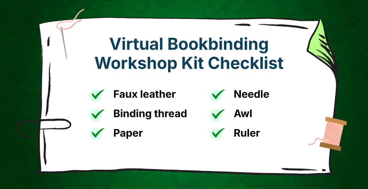 Virtual  Bookbinding Workshop