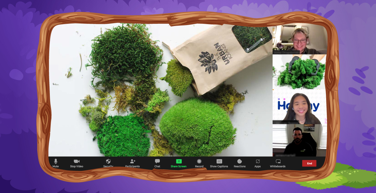 Virtual Moss Frame Making Workshop