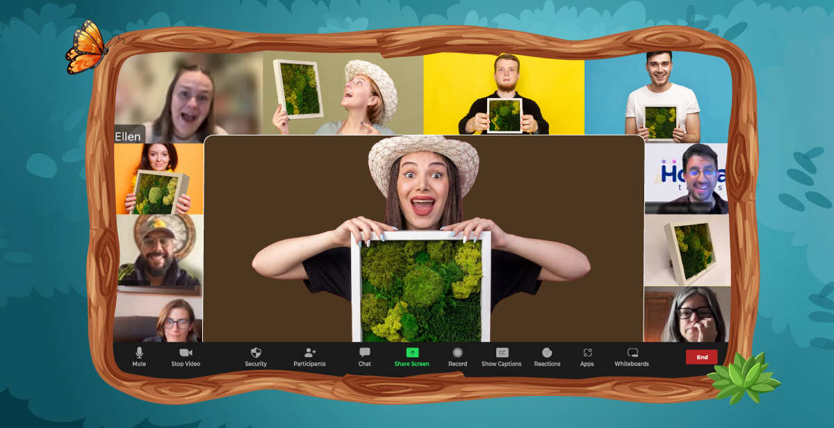 Virtual Moss Frame Making Workshop