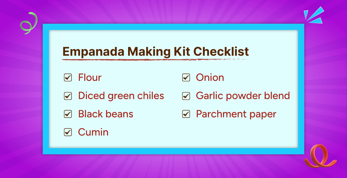 Virtual Empanada Making Class – Fold, Fill & Feast