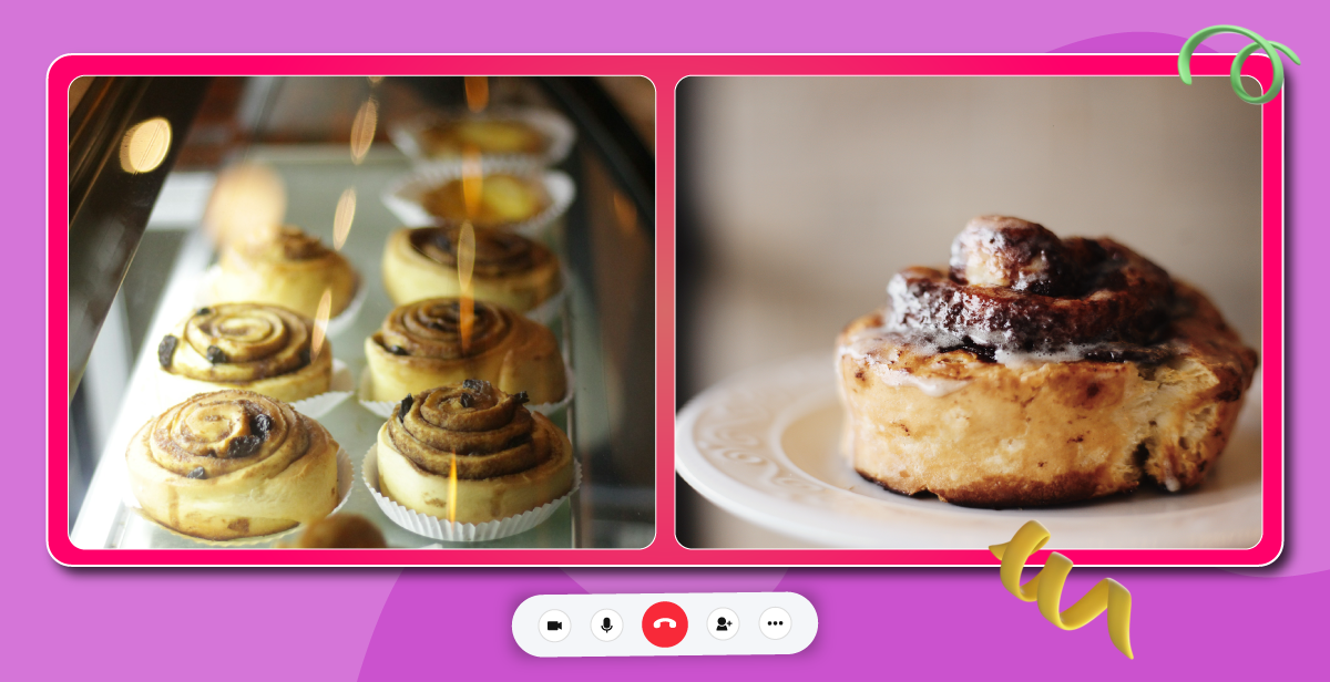 Virtual Cinnamon Roll Making Workshop