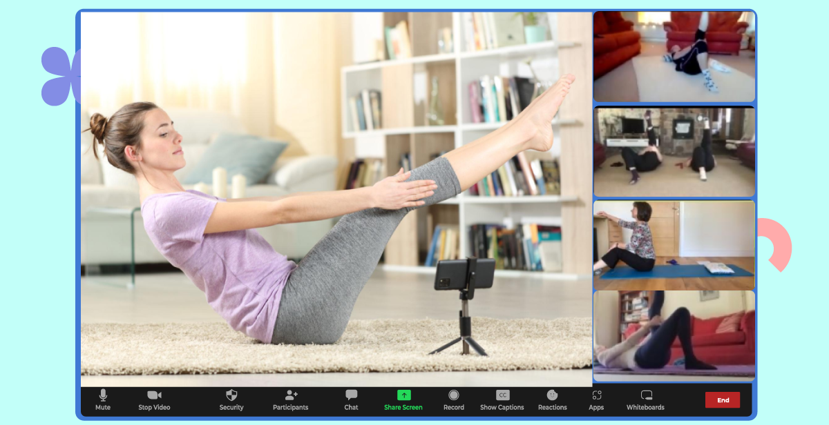 Virtual Pilates Class