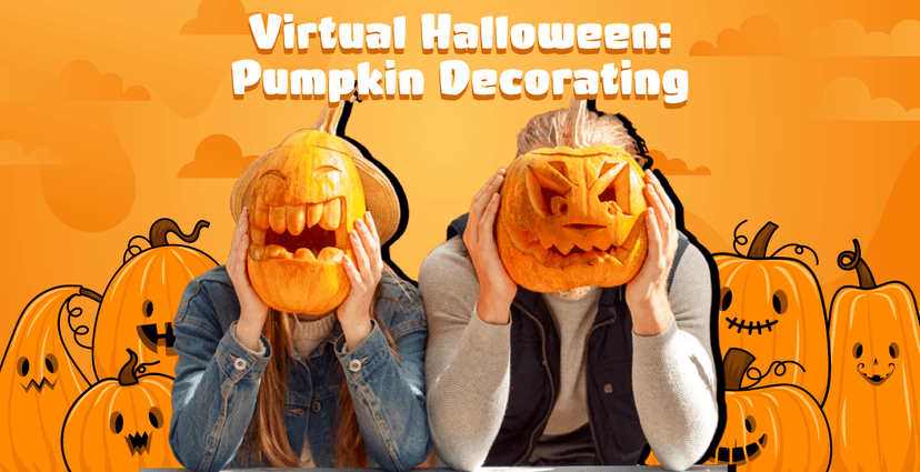 Virtual Halloween: Pumpkin Decorating