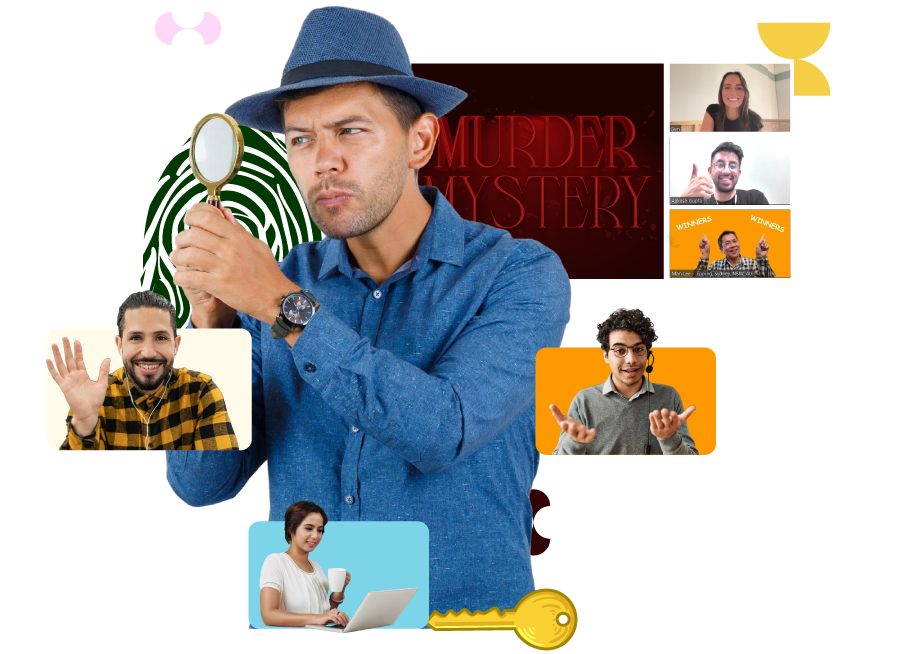 Virtual Murder Mystery Team Building Event