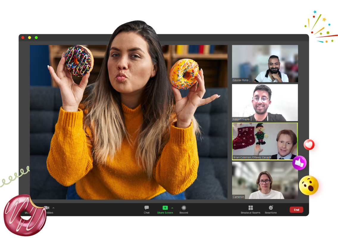 Image showcasing Are Virtual Donut Activities as Engaging as In-Person Events?