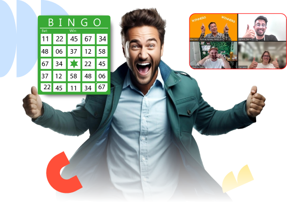 Image showcasing Can I Play Bingo with My Remote Team?