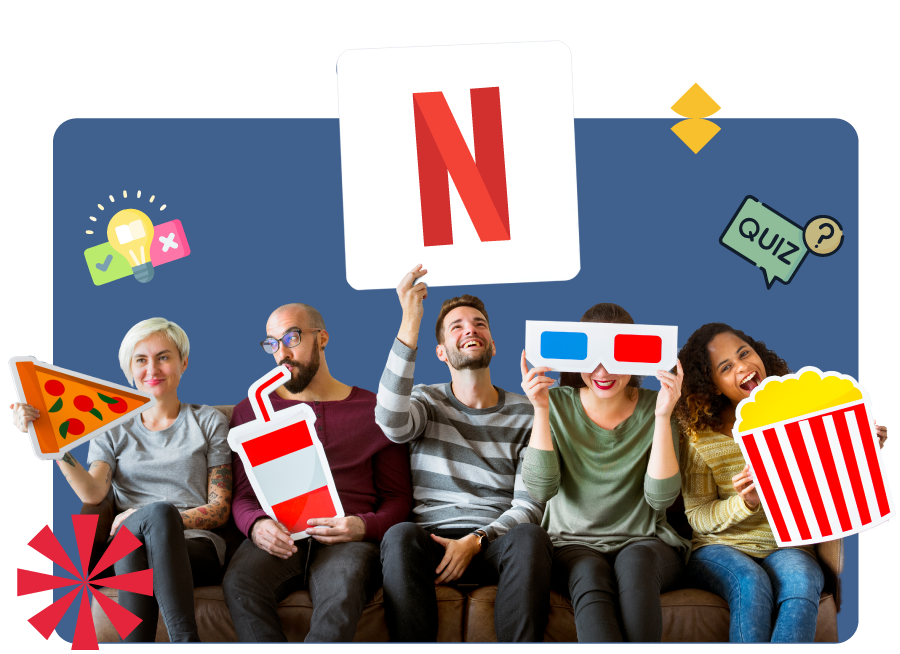 Hosted Binge-Worthy Netflix Trivia for Teams
