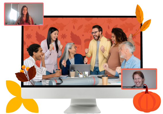 Image showcasing What Makes Virtual Fall Team Activities the Best Choice?