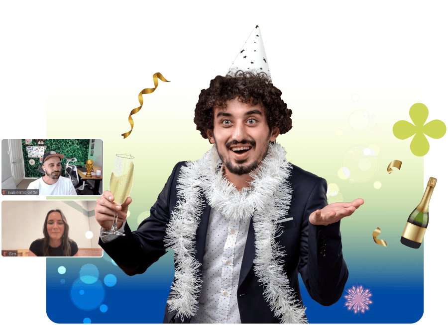 Hosted New Year VirtualTeam Building Activities