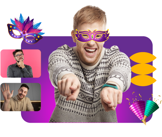 Image showcasing Can Virtual Mardi Gras Events Recreate the Festive Fun for Remote Teams?